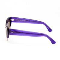 Dries Van Noten x Linda Farrow Purple Sunglasses DVN100C3SUN