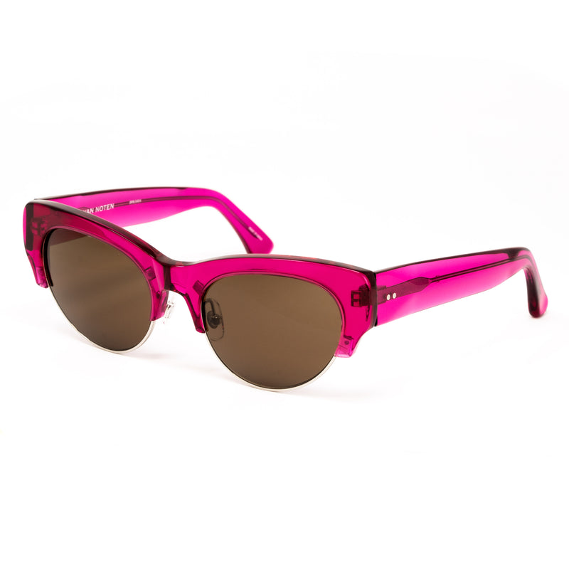 Dries Van Noten x Linda Farrow Pink Sunglasses DVN100C4SUN