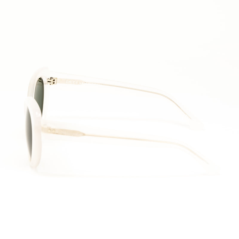 Dries Van Noten x Linda Farrow White Sunglasses DVN101C4SUN
