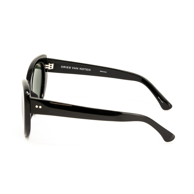 Dries Van Noten x Linda Farrow Black Sunglasses DVN101C5SUN