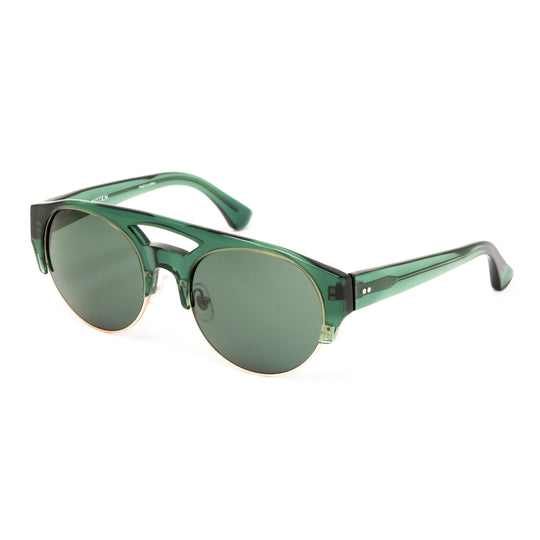 Dries Van Noten x Linda Farrow Green Sunglasses DVN152C1SUN