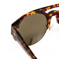 Dries Van Noten x Linda Farrow Tortoiseshell Sunglasses DVN152C3SUN