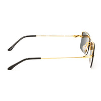 Dries Van Noten x Linda Farrow Black/Gold Sunglasses DVN156C1SUN