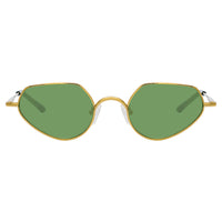 Dries Van Noten Ladies Cat Eye Green Sunglasses DVN176C5SUN