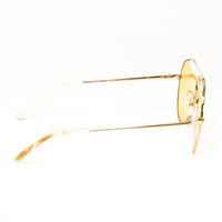 Dries Van Noten x Linda Farrow Gold Sunglasses DVN187C2SUN