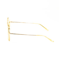 Dries Van Noten x Linda Farrow Yellow Sunglasses DVN188C2SUN