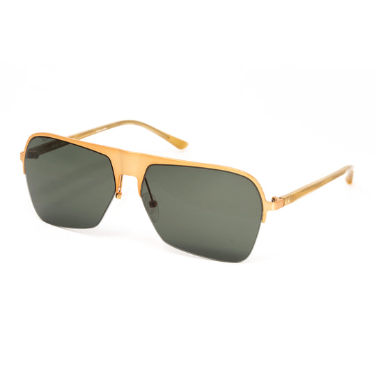 Dries Van Noten x Linda Farrow Gold Sunglasses DVN192C4SUN