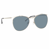 Dries Van Noten Ladies Cat Eye Grey Sunglasses DVN194C1SUN