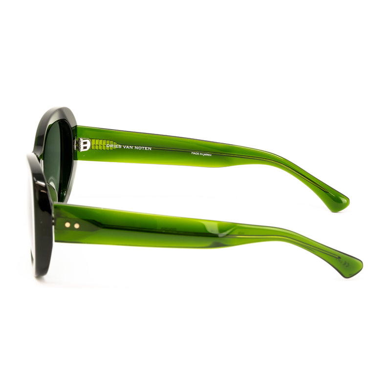 Dries Van Noten x Linda Farrow Green Sunglasses DVN195C9SUN