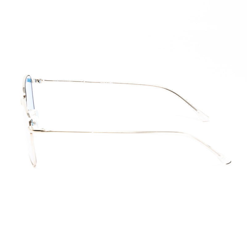 Dries Van Noten x Linda Farrow Silver Sunglasses DVN197C2SUN