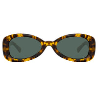 Dries Van Noten Men's Aviator Green Sunglasses DVN204C4SUN
