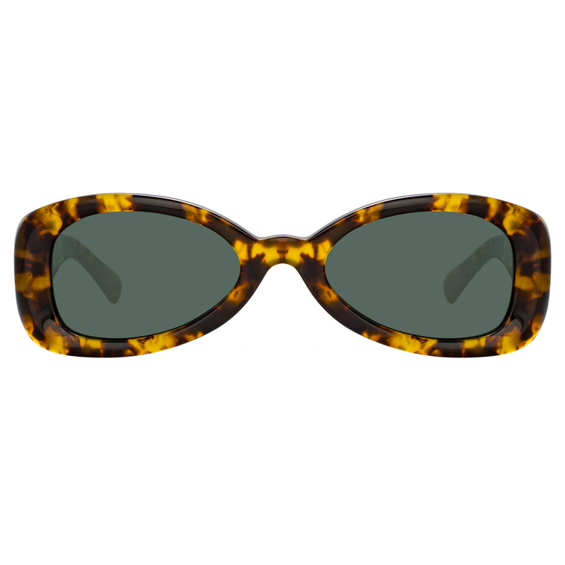 Dries Van Noten Men's Aviator Green Sunglasses DVN204C4SUN