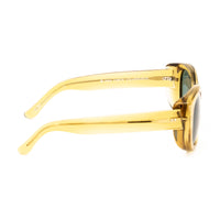 Dries Van Noten x Linda Farrow Yellow/Amber Sunglasses DVN21C13SUN
