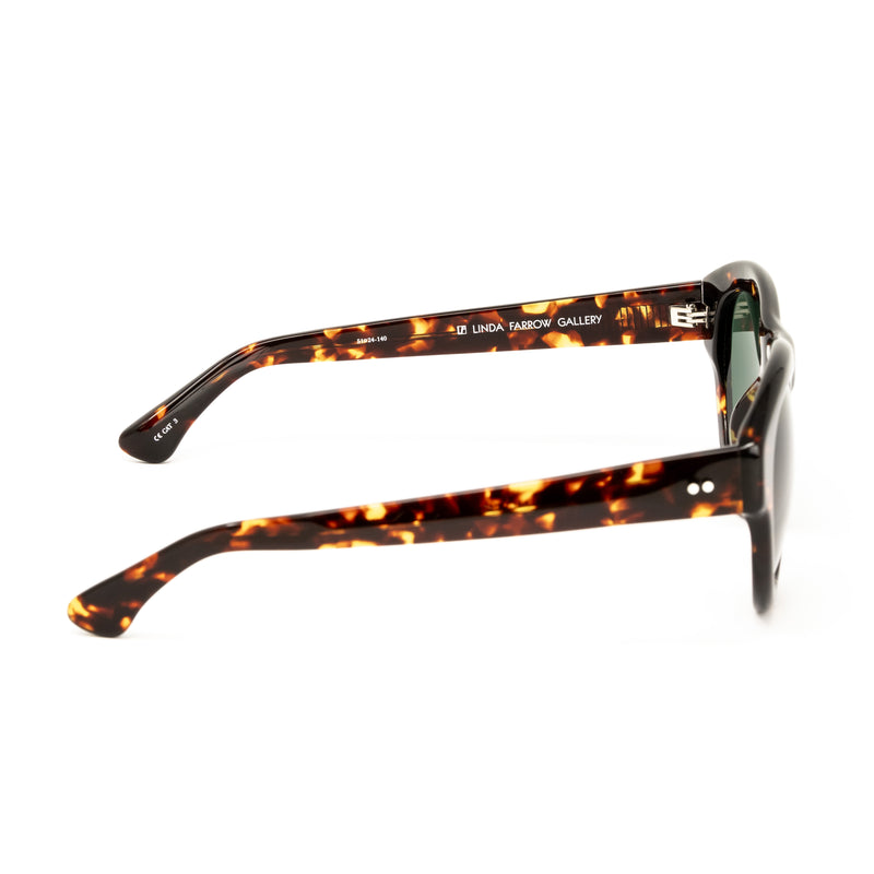 Dries Van Noten x Linda Farrow Tortoiseshell Sunglasses DVN66C8SUN