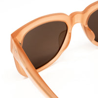 Dries Van Noten x Linda Farrow Peach Sunglasses DVN84C5SUN