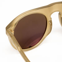 Dries Van Noten x Linda Farrow Beige Sunglasses DVN91C2SUN