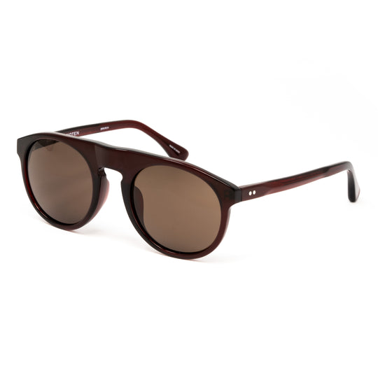 Dries Van Noten x Linda Farrow Burgundy Sunglasses DVN91C4SUN