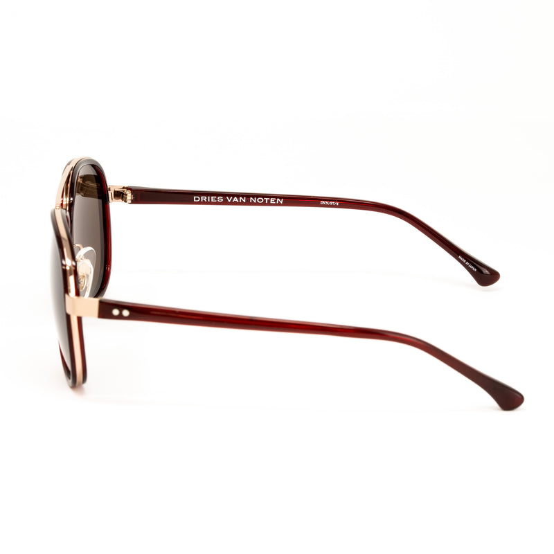 Dries Van Noten x Linda Farrow Gold Sunglasses DVN97C4SUN