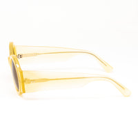 Dries Van Noten x Linda Farrow Yellow Sunglasses DVN98C11SUN