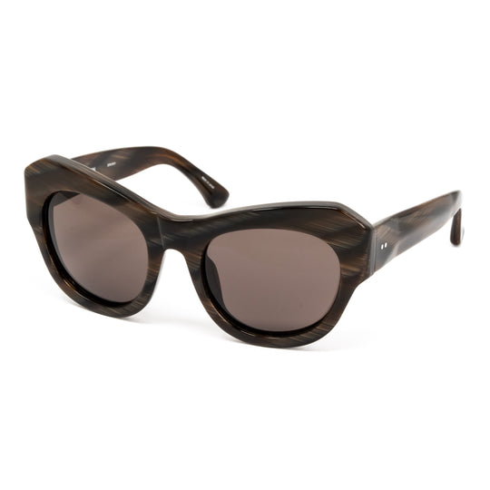 Dries Van Noten x Linda Farrow Brown Sunglasses DVN99C9SUN