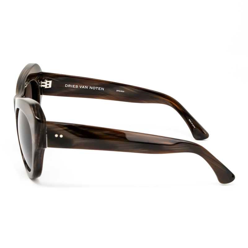 Dries Van Noten x Linda Farrow Brown Sunglasses DVN99C9SUN