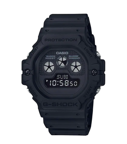Casio G-Shock Watch Men's 'Three Eyes' Classic Basic Black DW-5900BB-1DR