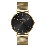 Daniel Wellington Classic Mesh Men's Gold Black Watch DW00100631