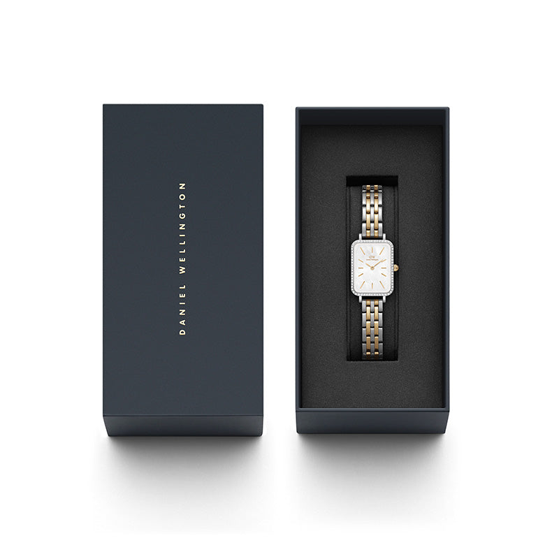 Daniel Wellington Quadro Ladies White Watch DW00100671