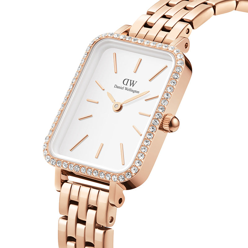 Daniel Wellington Quadro Ladies White Watch DW00100672