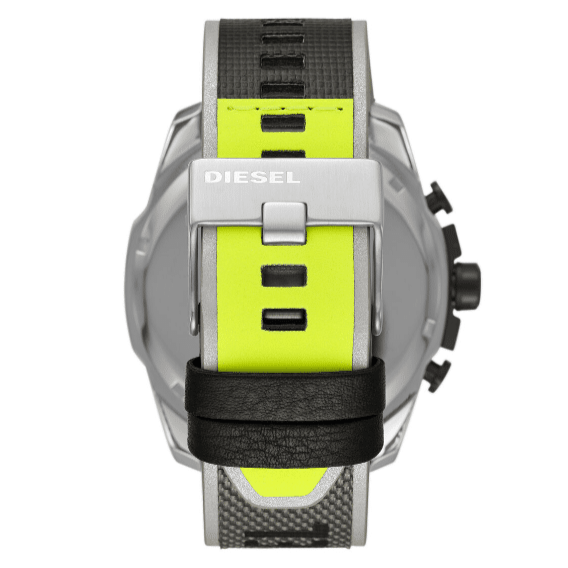 Diesel Men's Chronograph Watch Mega Chief BLACK DZ4523