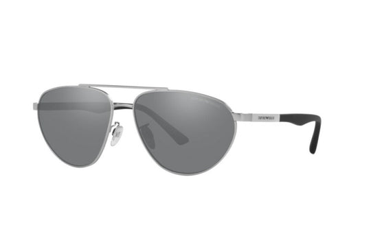 Emporio Armani Men's Sunglasses Flat Top Grey EA212530456G