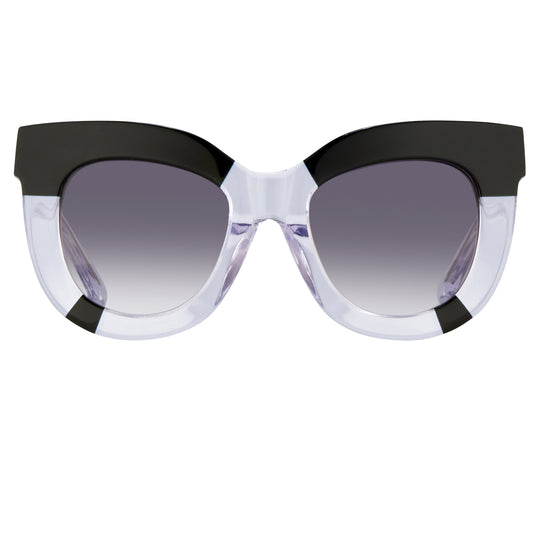 Erdem Ladies Oversized Grey Sunglasses EDM20C1SUN