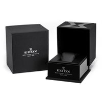 Edox 10242-TINNO-BUIN Men's CO-1 Chronograph Black PVD Titanium Watch