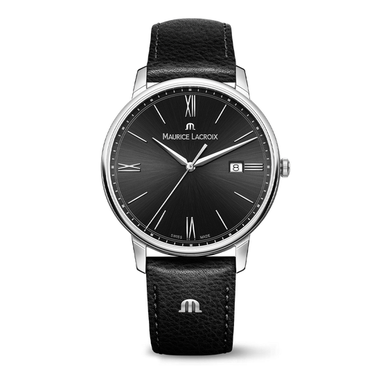 Maurice Lacroix Eliros Date Men's Black Watch EL1118-SS001-310-1