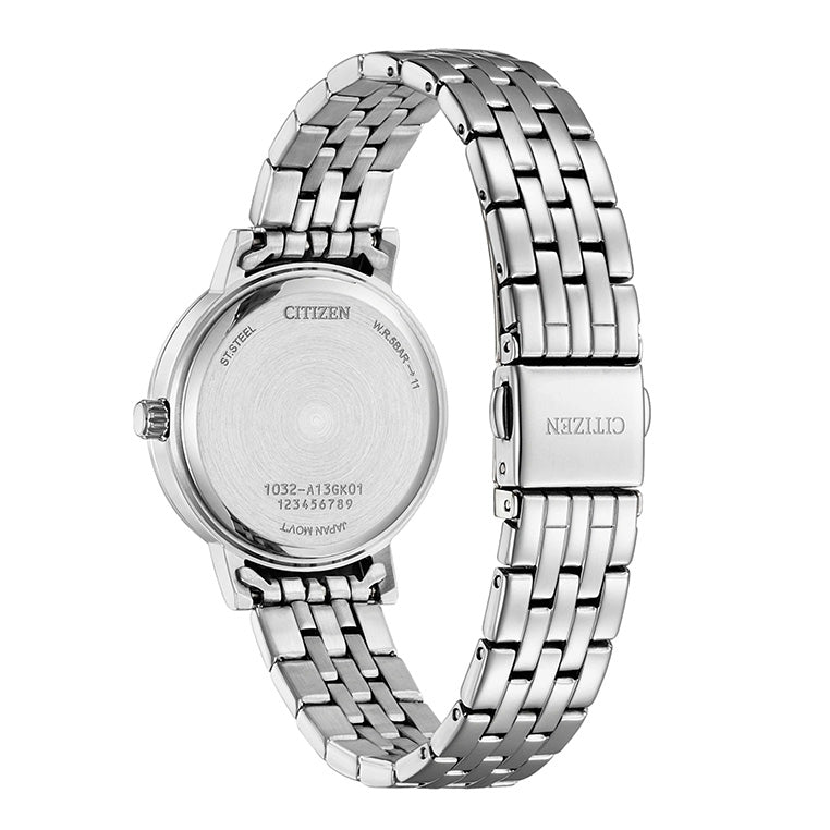 Citizen Green 31mm Crystal Ladies Dress Watch