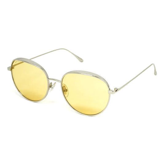 Jimmy Choo Women's Sunglasses Round Silver/Yellow ELLO/S DYG