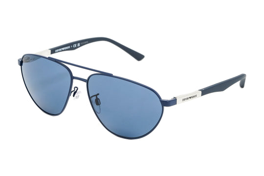 Emporio Armani Men's Sunglasses Flat Top Blue EA2125301880