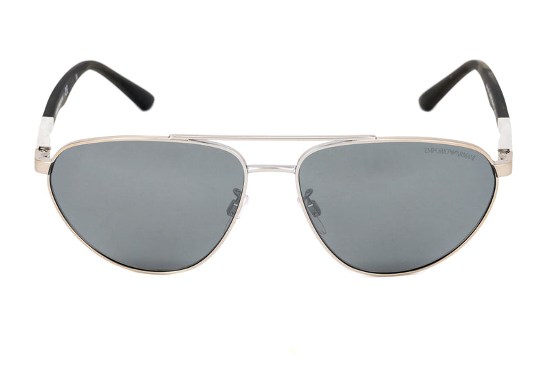 Emporio Armani Men's Sunglasses Flat Top Grey EA212530456G