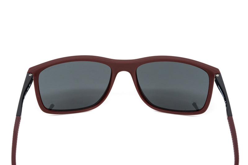 Emporio Armani Men's Sunglasses Rectangular Burgundy EA4058525187