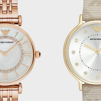 Emporio Armani AR1840 Ladies Two Tone Watch from WatchPilot