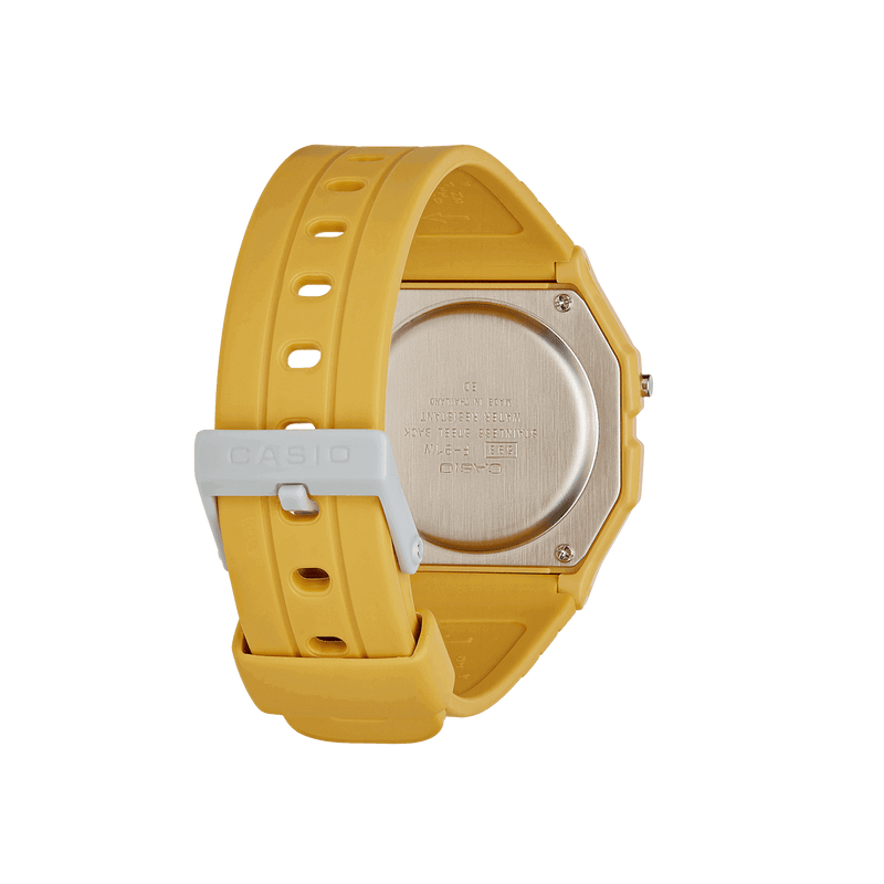 Casio Watch Classic Sports Digital Yellow F-91WC-9ADF