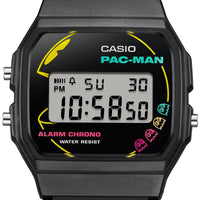 Casio PAC-MAN Unisex Digital Watch Black F-91WPC-1ADR