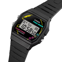 Casio PAC-MAN Unisex Digital Watch Black F-91WPC-1ADR