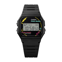 Casio PAC-MAN Unisex Digital Watch Black F-91WPC-1ADR