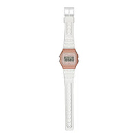 Casio Transparent Unisex Rose Gold Digital Watch