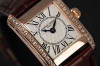 Frederique Constant Watch Ladies Classic Carree Rose Gold PVD FC-200MCD14
