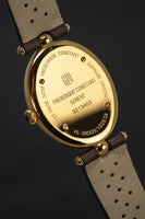 Frederique Constant Watch Ladies Art Deco Yellow Gold PVD FC-200MPW2V5