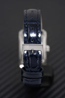 Frederique Constant Watch Ladies Classic Carree Blue Leather FC-200MPWCD16