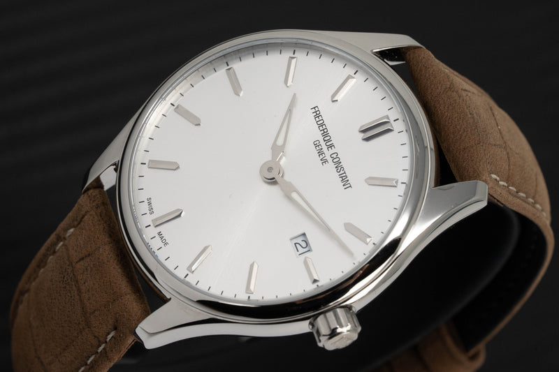 Frederique Constant Watch Men's Classic Brown Leather FC-220SS5B6
