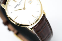 Frederique Constant Slimline Watch Yellow Gold FC-220V5S5